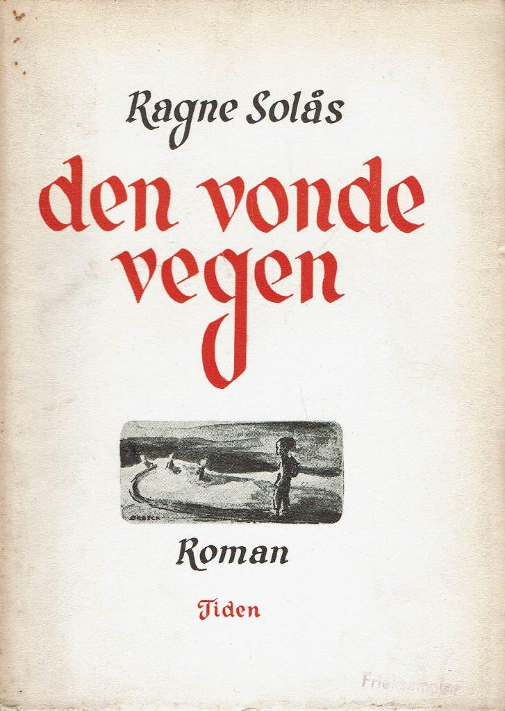 Omslag: Den vonde vegen (hft)