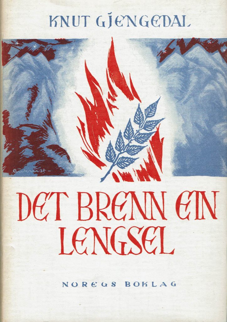 Omslag: Det brenn ein lengsel