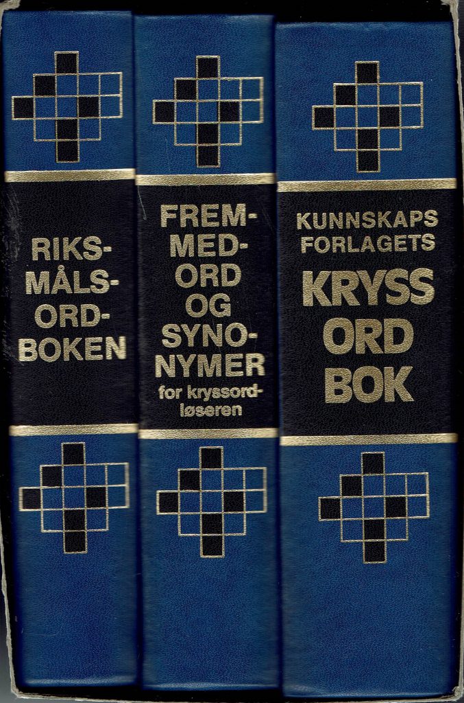 Omslag: Kunnskapsforlagets kryssordbibliotek
