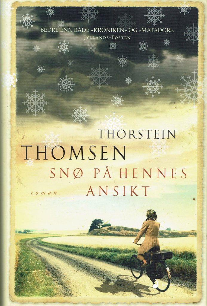 Omslag: Snø på hennes ansikt