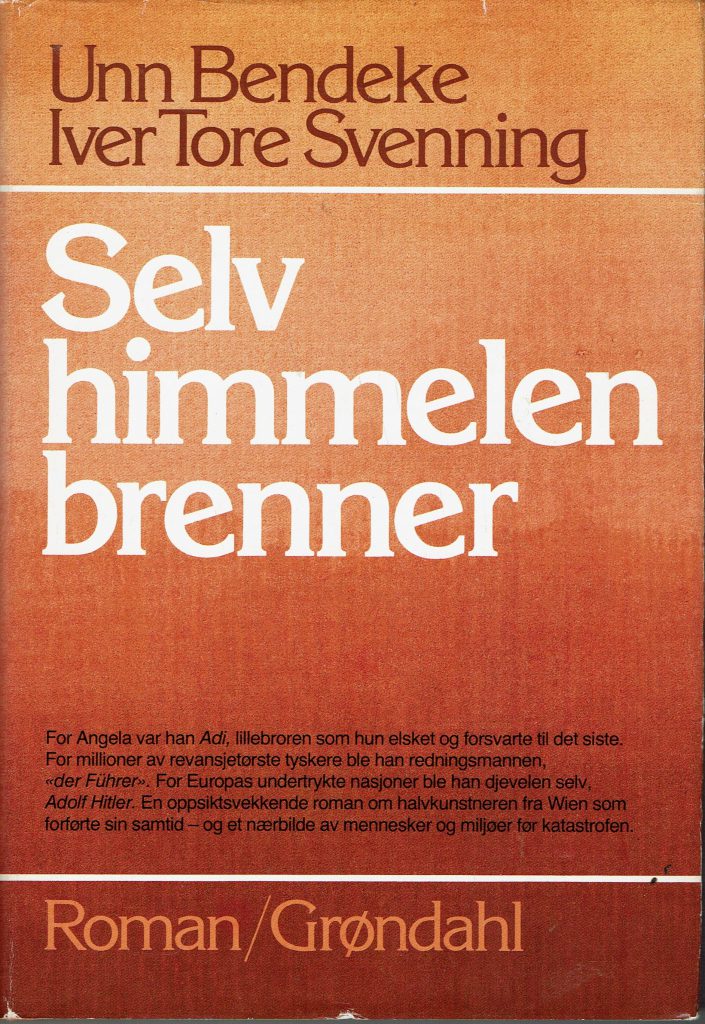 Omslag: Selv himmelen brenner