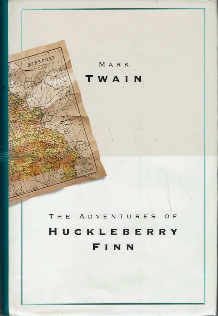 Omslag: The adventures of Huckleberry Finn