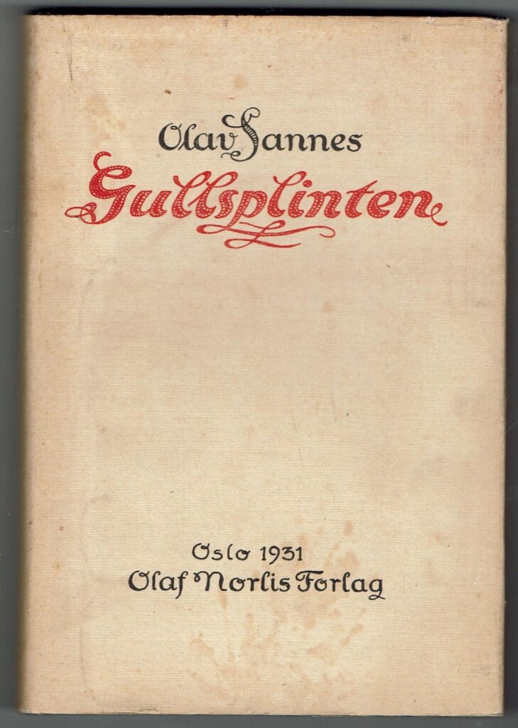 Omslag: Gullsplinten
