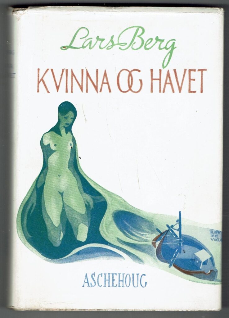 Omslag: Kvinna og havet