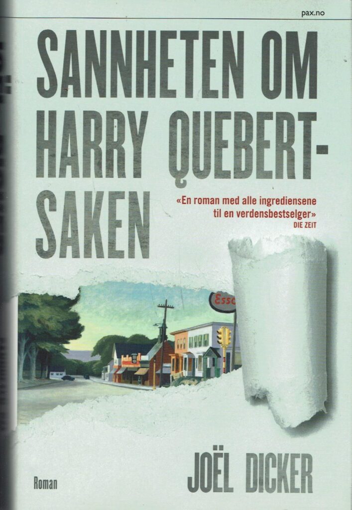 Omslag: Sannheten om Harry Quebert-saken