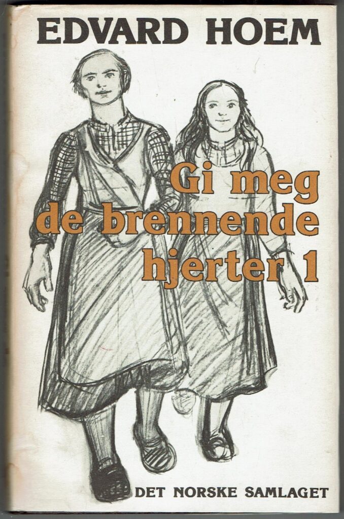 Omslag: Gi meg de brennende hjerter 1