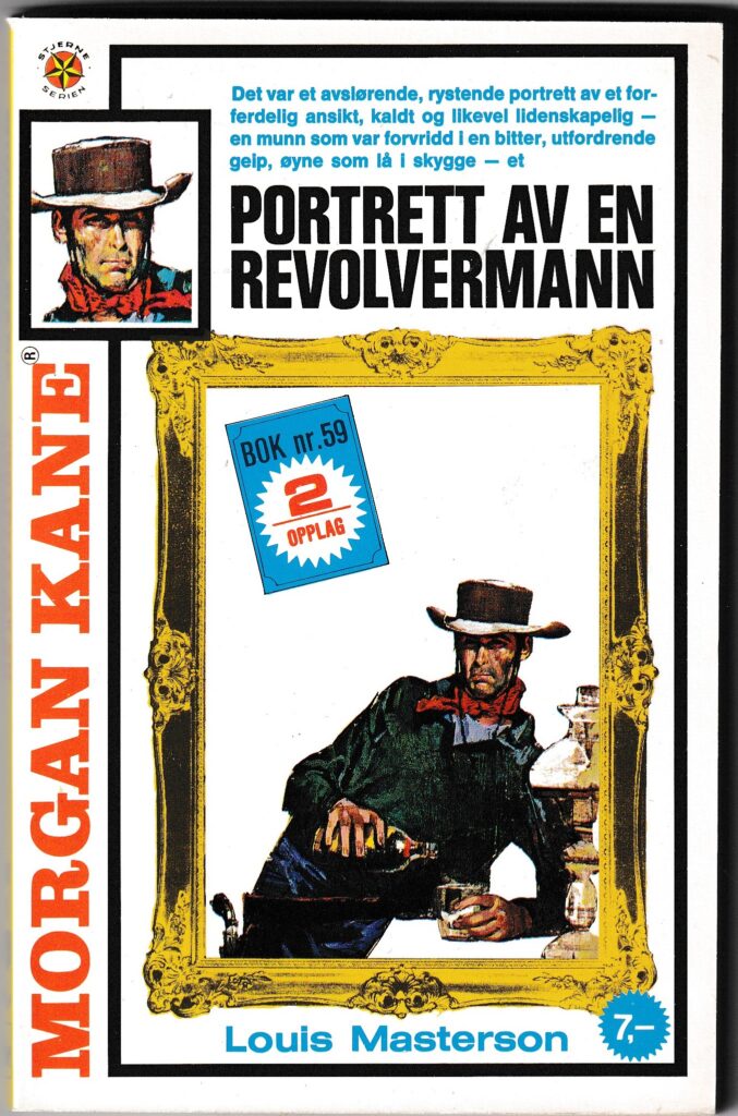 Omslag: Morgan Kane – Portrett av en revolvermann (hft)