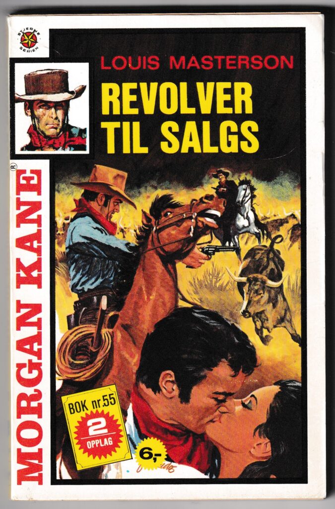 Omslag: Morgan Kane – Revolver til salgs (hft)