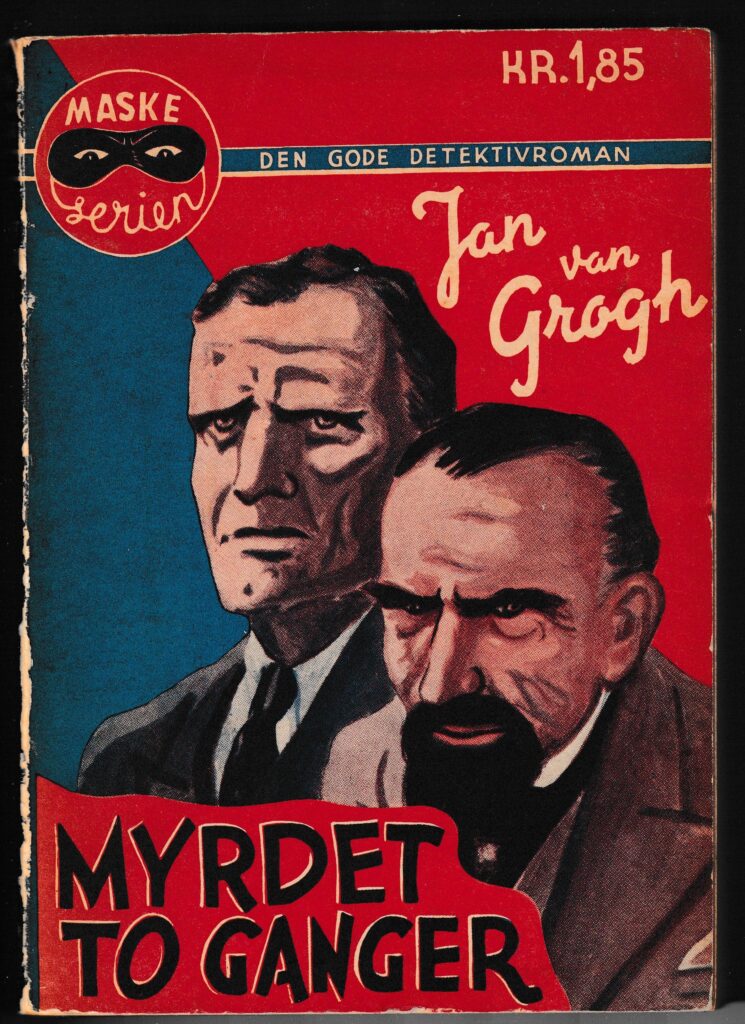 Omslag: Myrdet to ganger (hft)