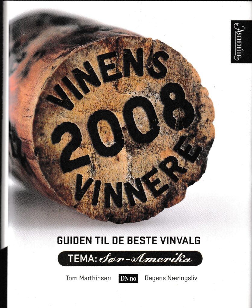 Omslag: Vinens vinnere 2008